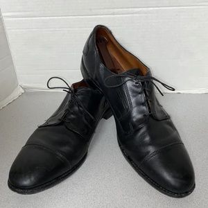 Allen Edmonds Cartland Oxford 9604 Black Leather Sz Mens 15